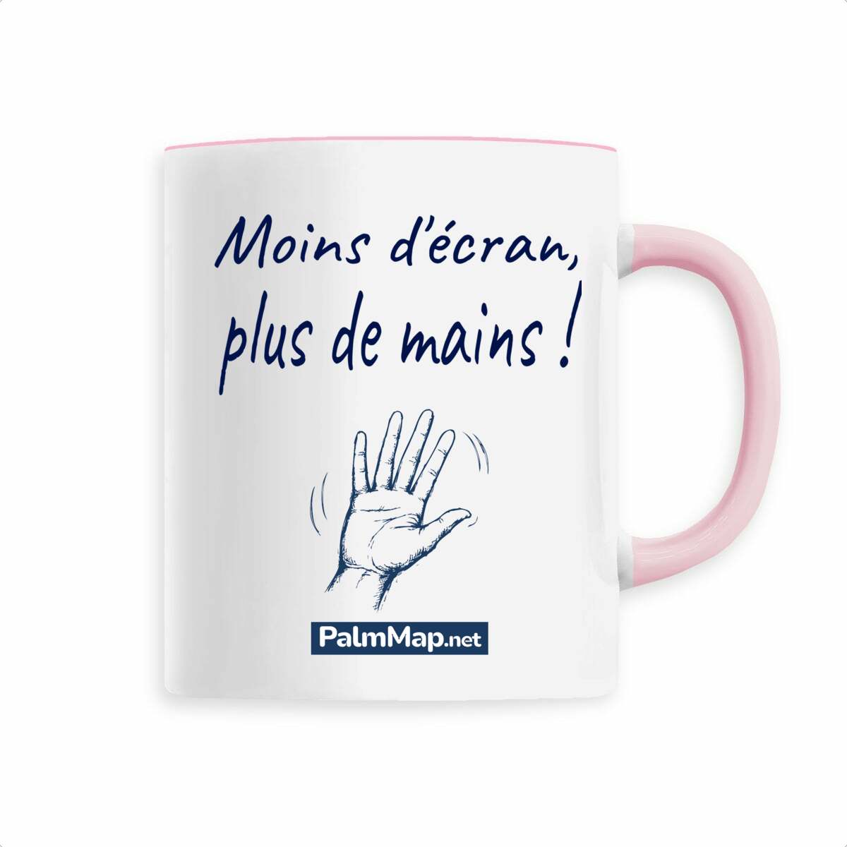 Mug céramique "Plus de mains !" - face_3