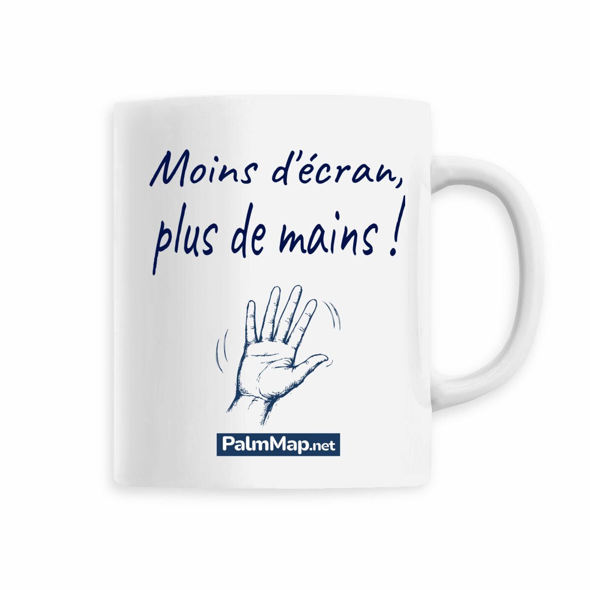 Mug céramique "Plus de mains !" - face_5